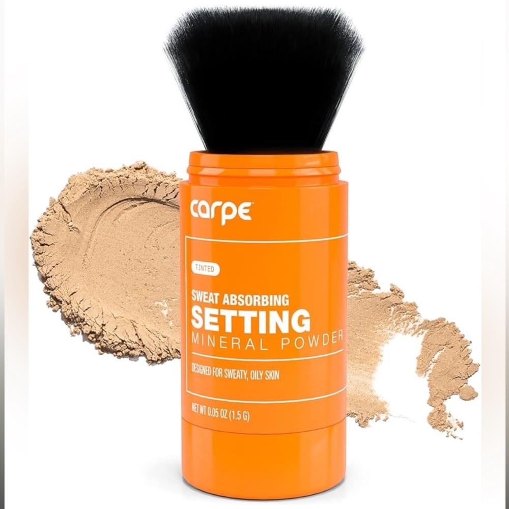 CARPE Tinted Sweat Absorbing Oil Proof Setting Mineral Powder NEW IN PACKAGE